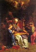 Jean-Baptiste Jouvenet The Education of the Virgin Spain oil painting reproduction